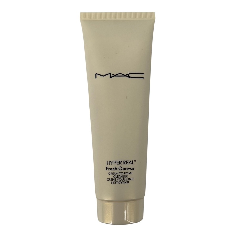 MAC Hyper Real Fresh Canvas Cream to Foam Cleanser 4.2‎ fl oz/125 mL Gentle Skin